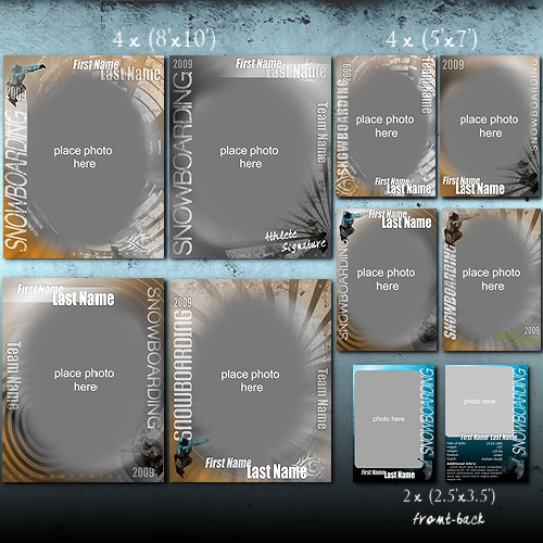 (image for) Snowboarding Signature Poster