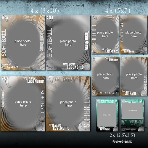 (image for) Softball Signature Poster