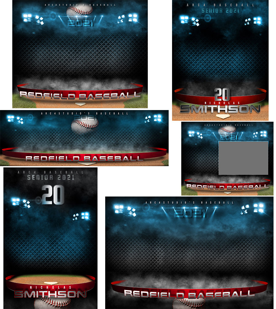 Baseball Photoshop Templates