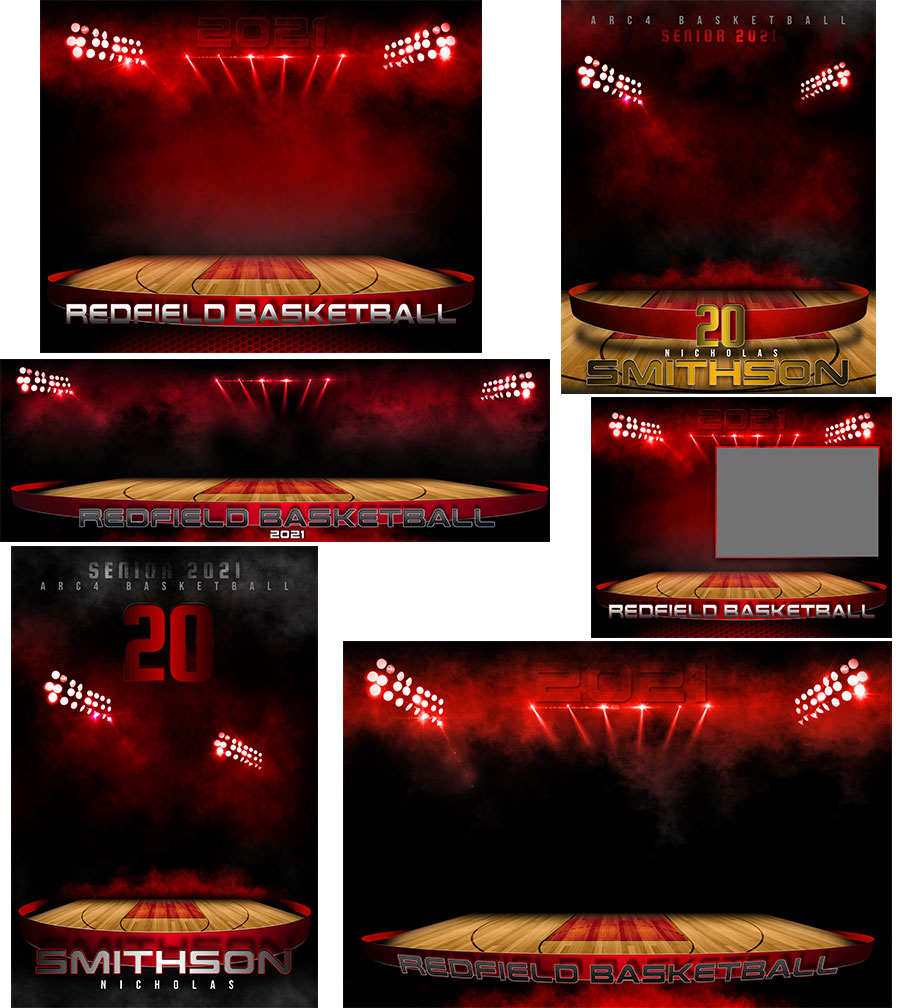 Basketball Photoshop Templates