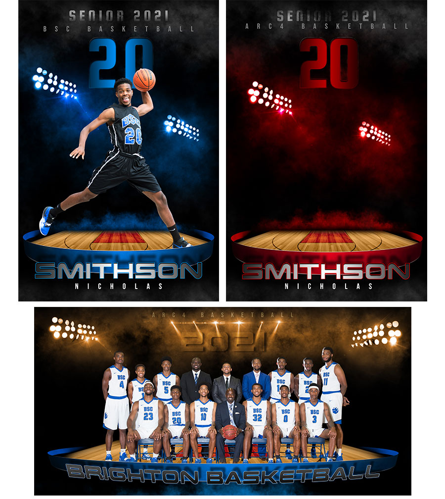 Basketball Photoshop Templates