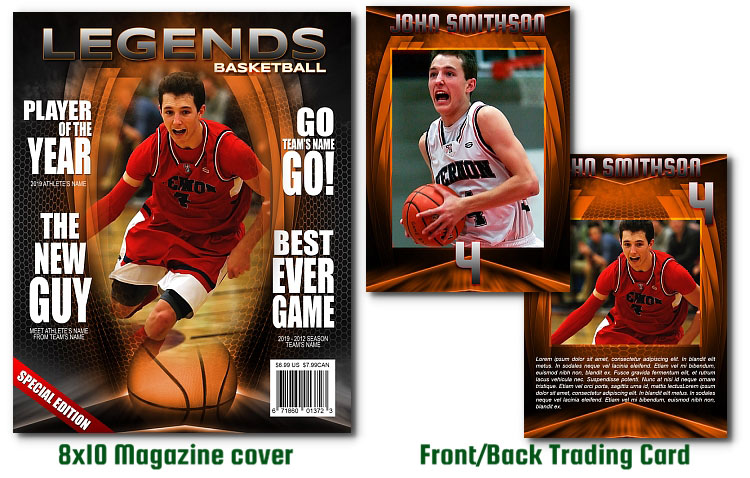 Basketball Photoshop Templates