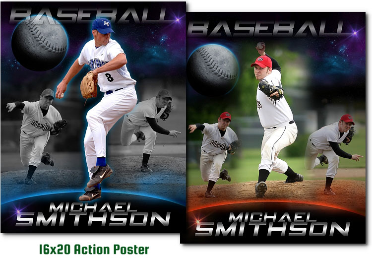 Baseball Photoshop Templates