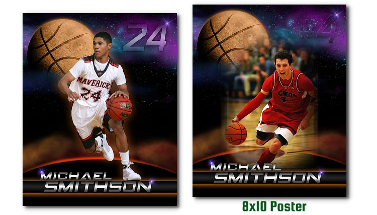 Basketball Photoshop Templates