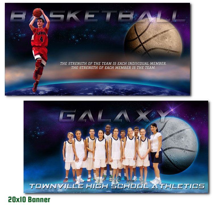 Basketball Photoshop Templates