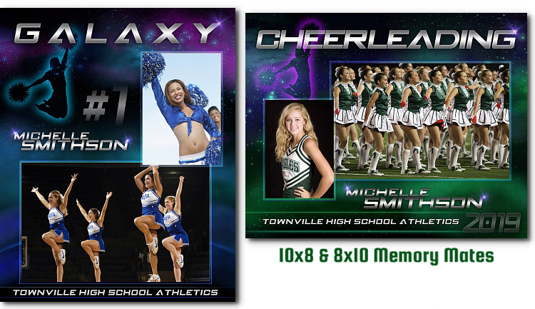 Cheerleading Photoshop Templates