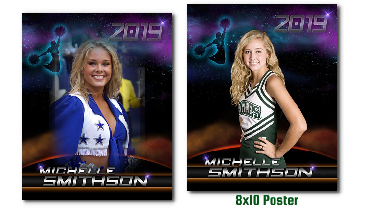 Cheerleading Photoshop Templates