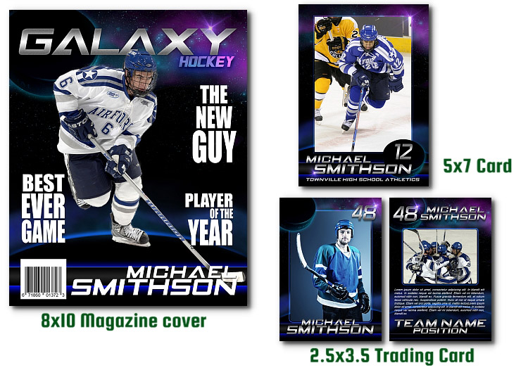 Hockey Photoshop Templates