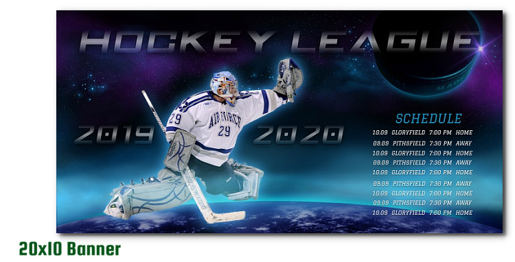 Hockey Photoshop Templates