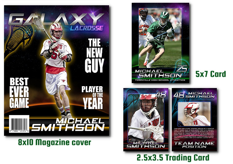 Lacrosse Photoshop Templates