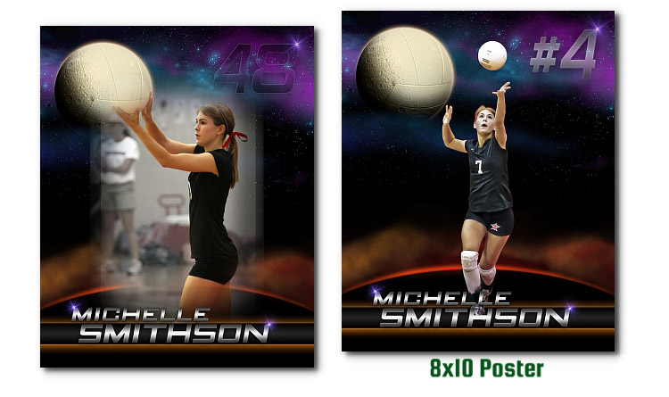 Volleyball Photoshop Templates