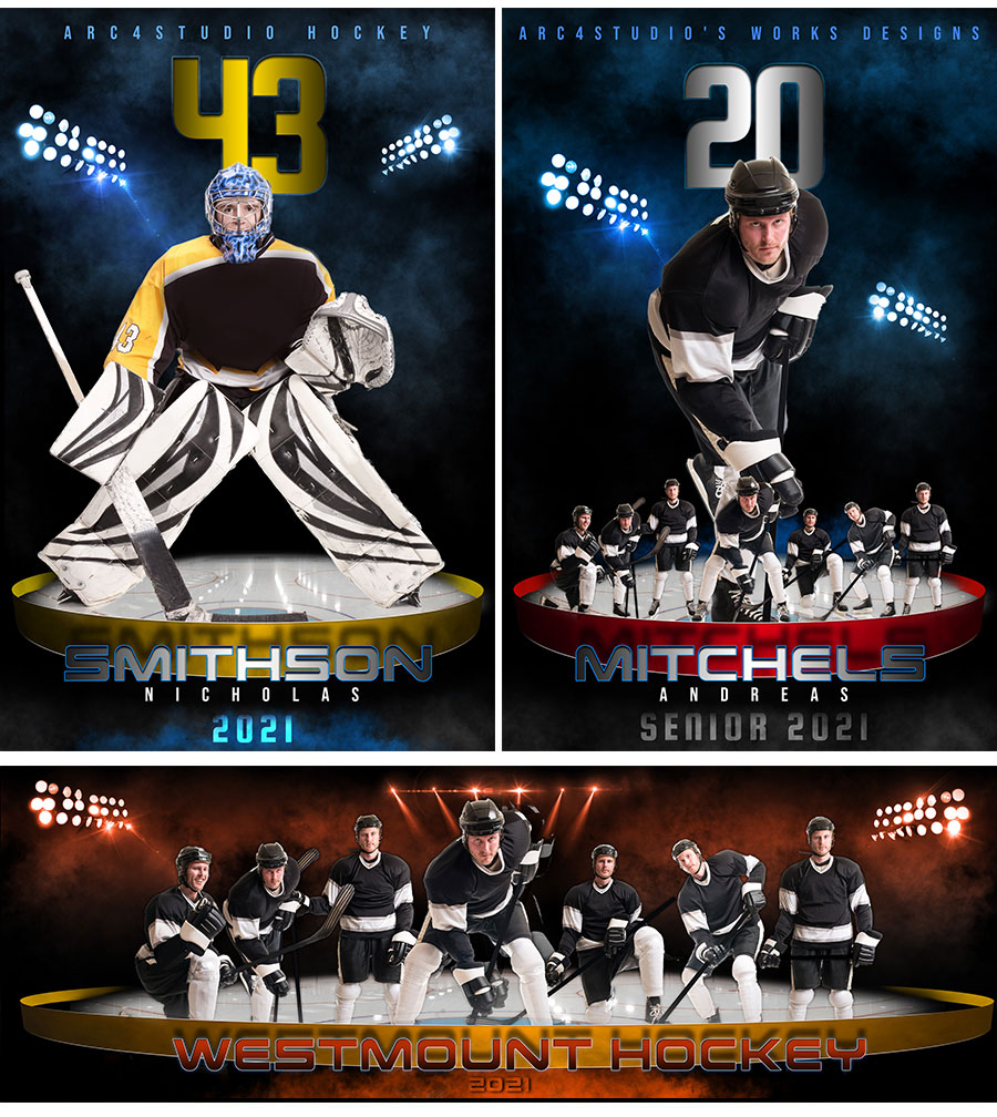 Hockey Photoshop Templates