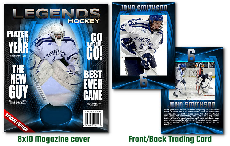 Hockey Photoshop Templates