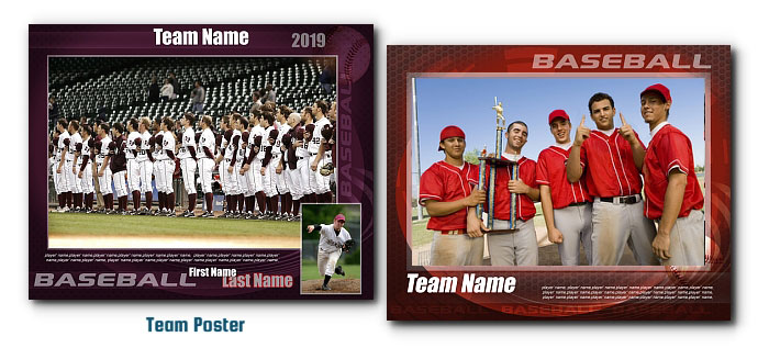 arc4studio Impact Baseball PSD templates