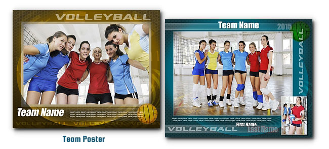 arc4studio Impact Volleyball PSD templates