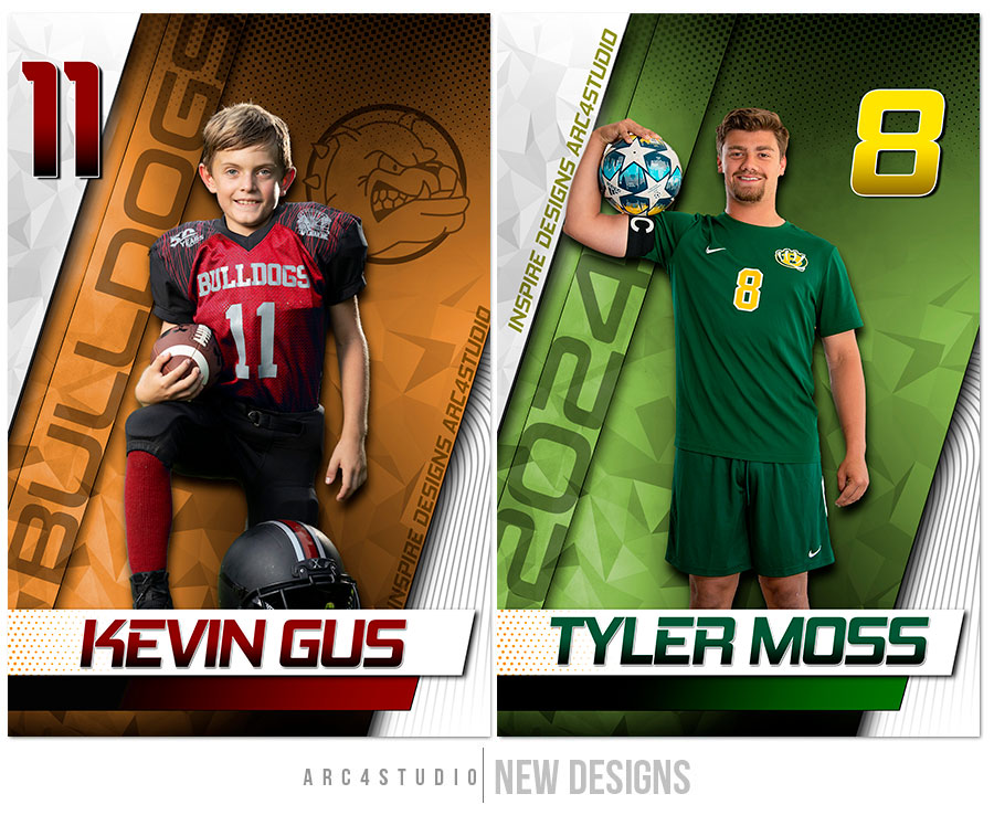 Inspire Sports Photoshop Templates