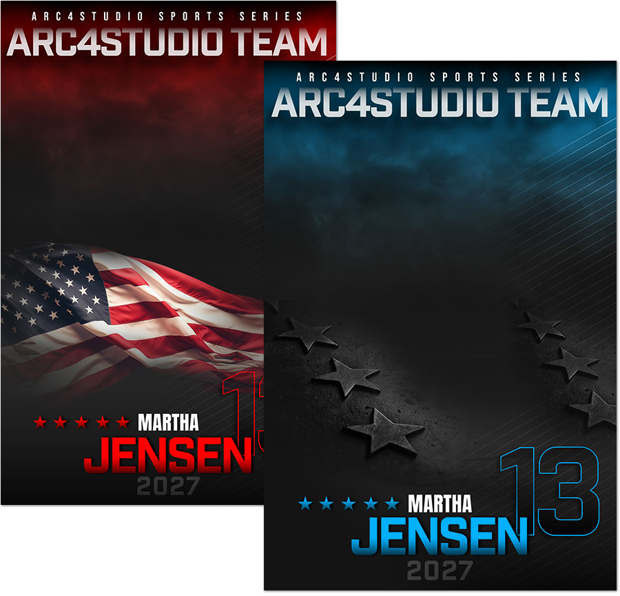 Legacy Sports Photoshop Templates
