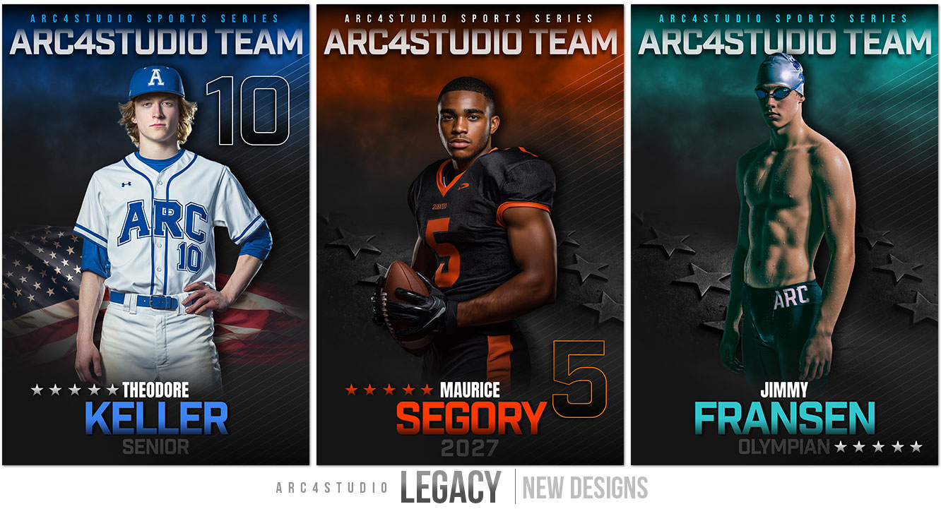Legacy Sports Photoshop Templates