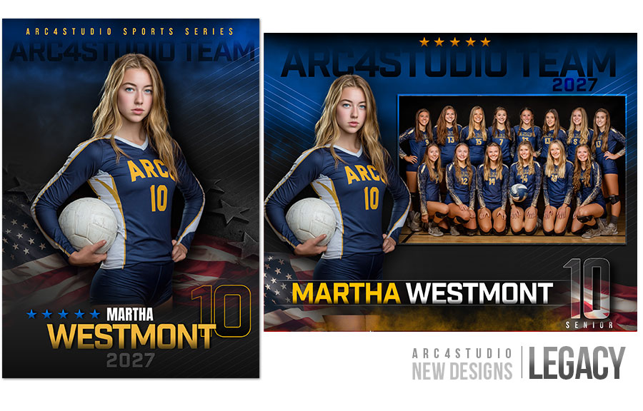 Legacy Sports Photoshop Templates