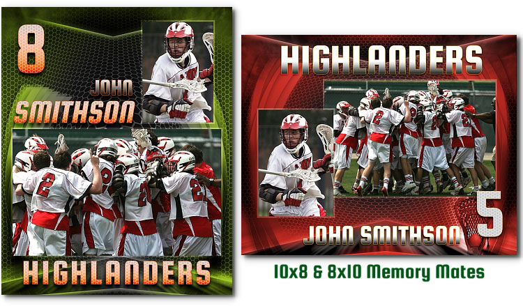 Lacrosse Memory Mates Templates