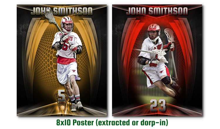 Lacrosse Posters Templates