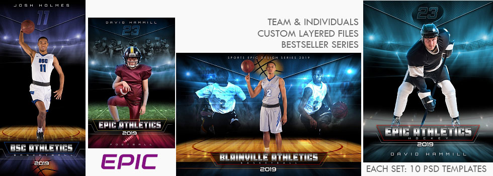 Sports Photoshop Templates