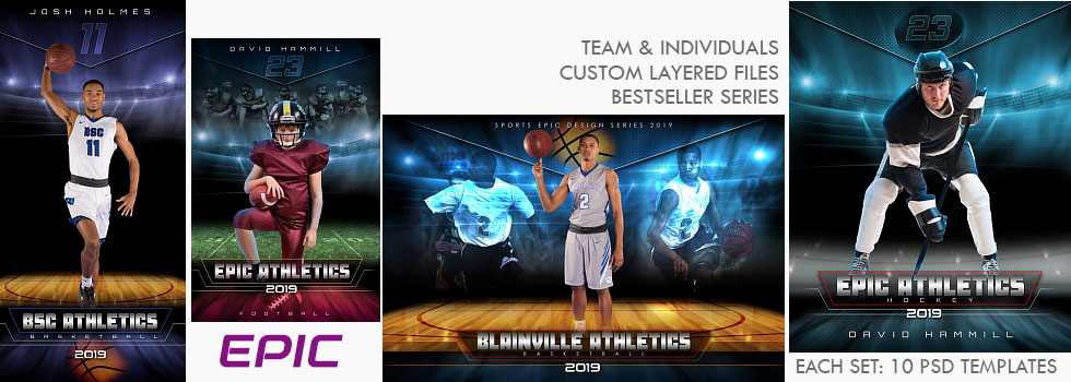 Sports Photoshop Templates