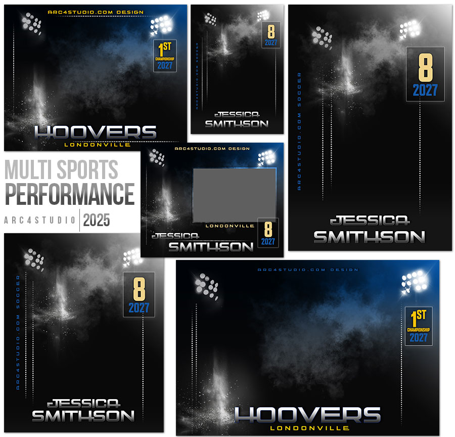 Momentum Sports Photoshop Templates