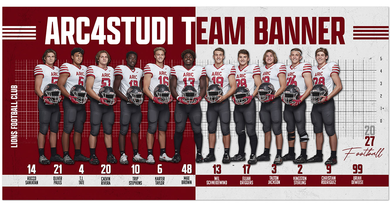 AXIS Sports Photography Banner Templates