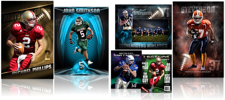 Football Photoshop Templates