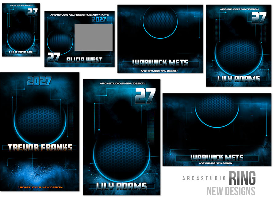 Ring Sports Photoshop Templates