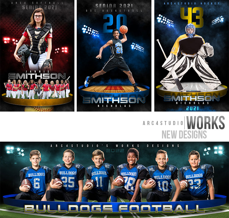 Sports Photoshop Templates