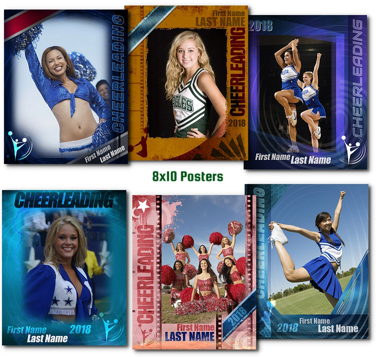 arc4studio PRO Cheerleading PSD templates