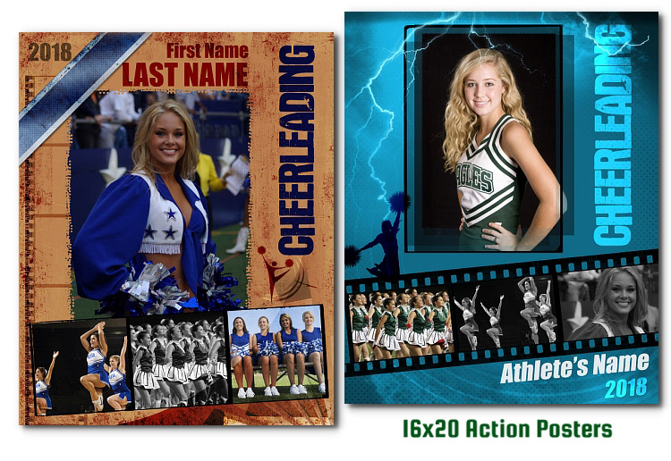 arc4studio PRO Cheerleading PSD templates