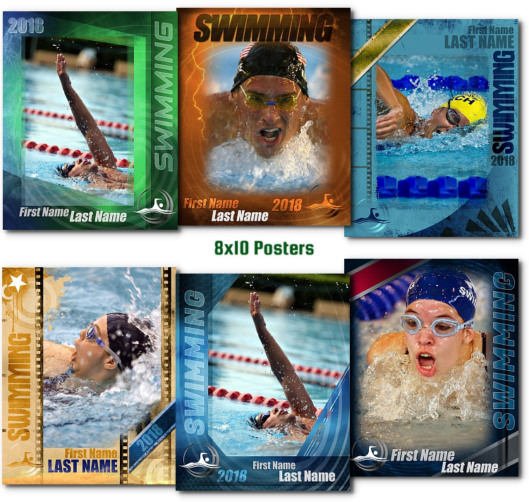 arc4studio PRO Swimming PSD templates