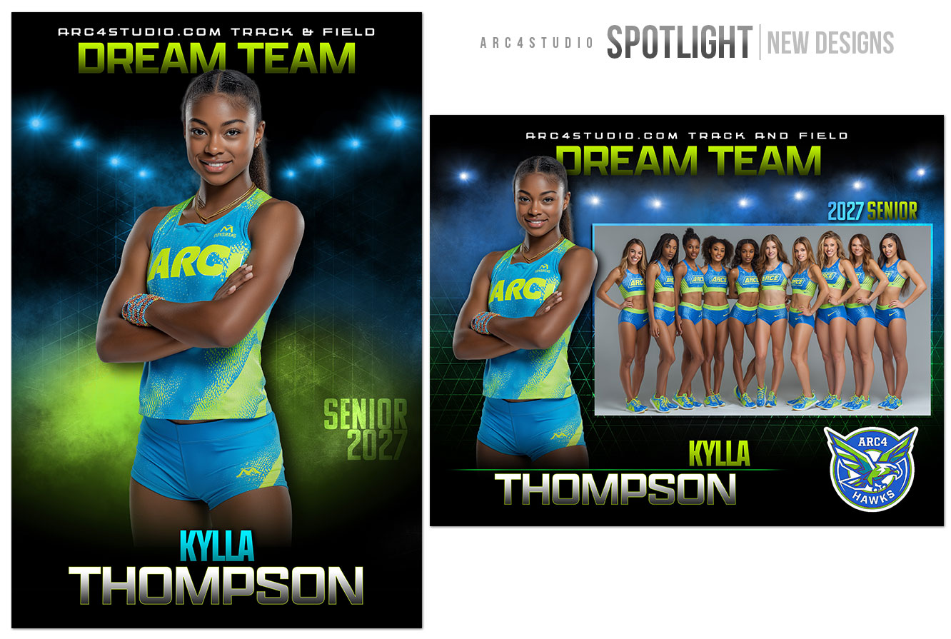 Spotlight Sports Photoshop Templates