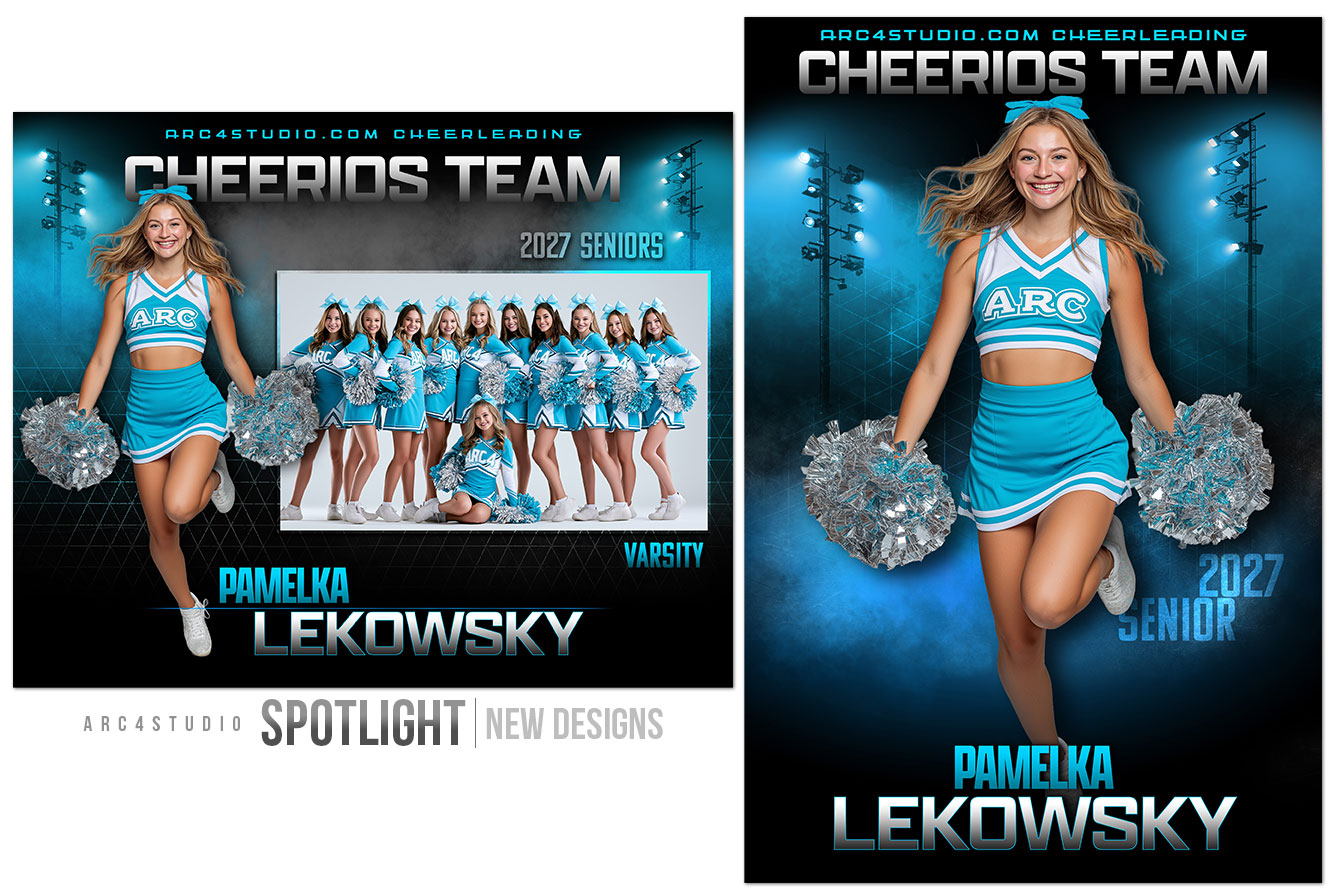 Spotlight Sports Photoshop Templates