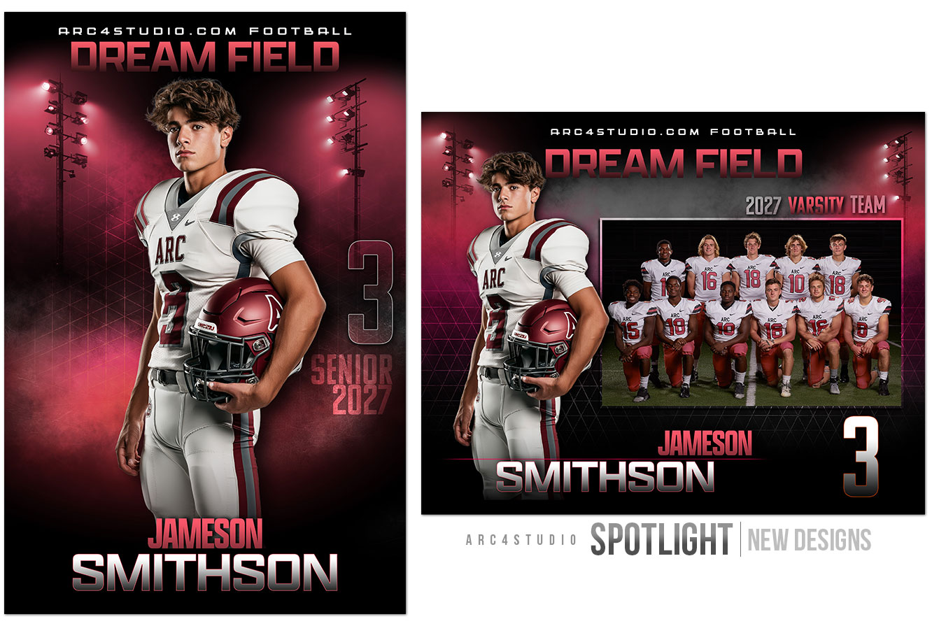 Spotlight Sports Photoshop Templates