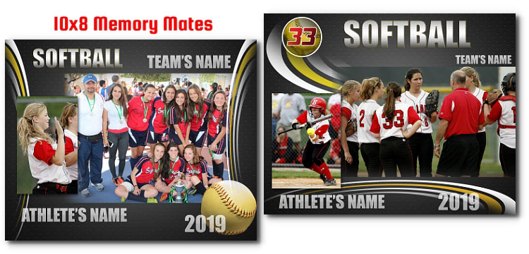 Softball Photoshop Templates