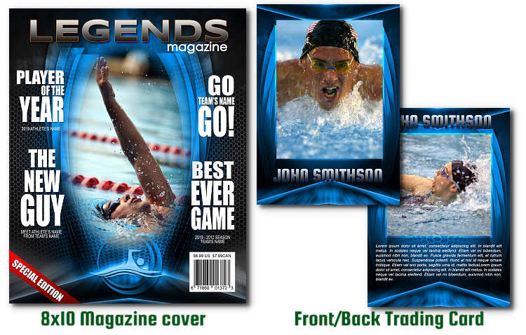 Swimming Photoshop Templates