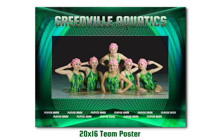 Swimming Posters Templates