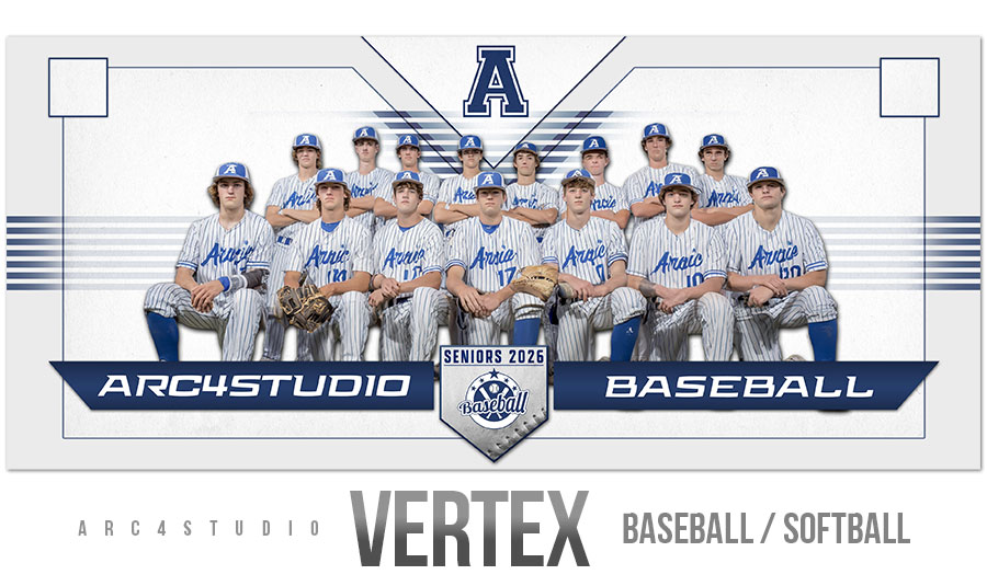 Vertex Baseball Softball Photoshop Templates