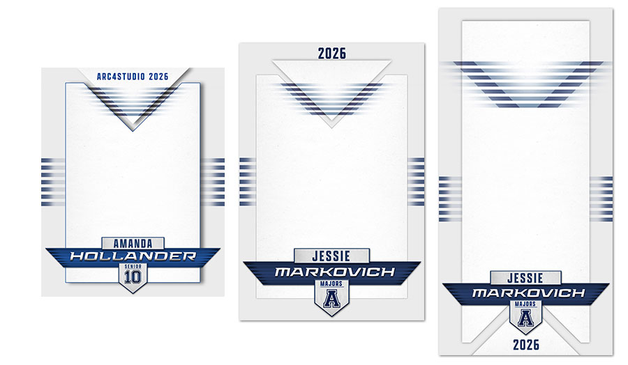 Vertex Sports Photoshop Templates Complete Series