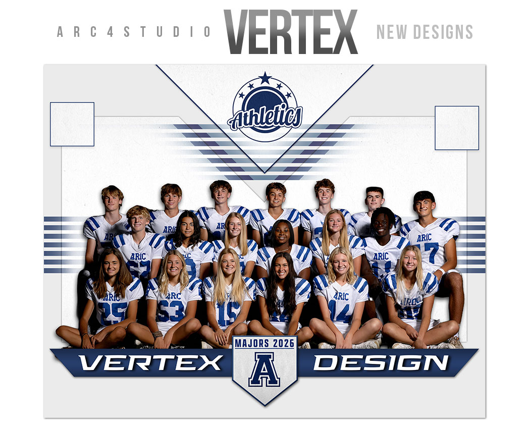 Vertex Baseball Softball Photoshop Templates