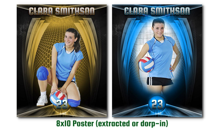 Volleyball Posters Templates