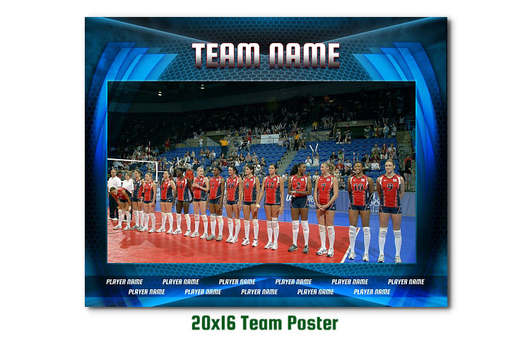 Volleyball Team Template