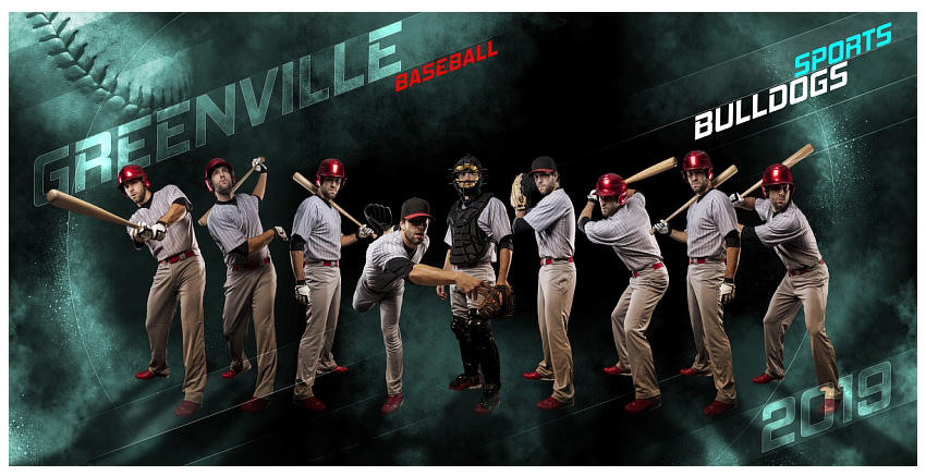 Baseball Photoshop Templates