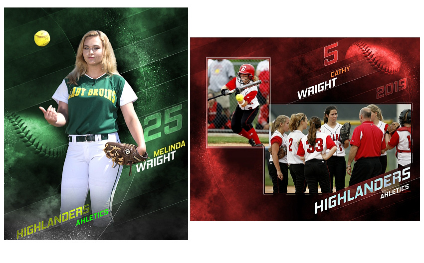 Baseball Photoshop Templates