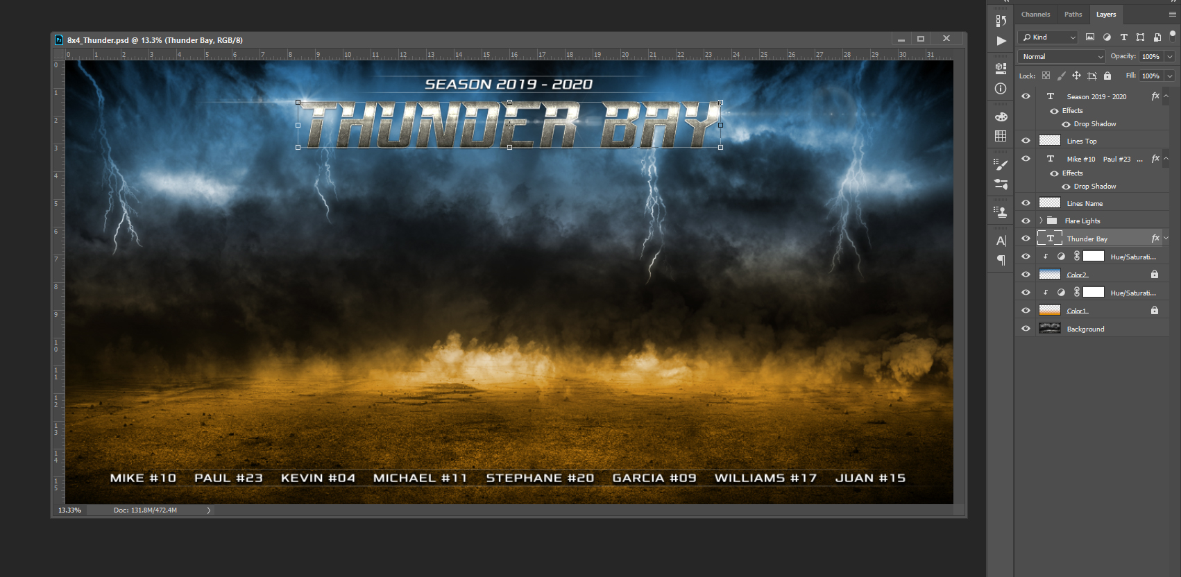 Sports Photoshop Banners Templates