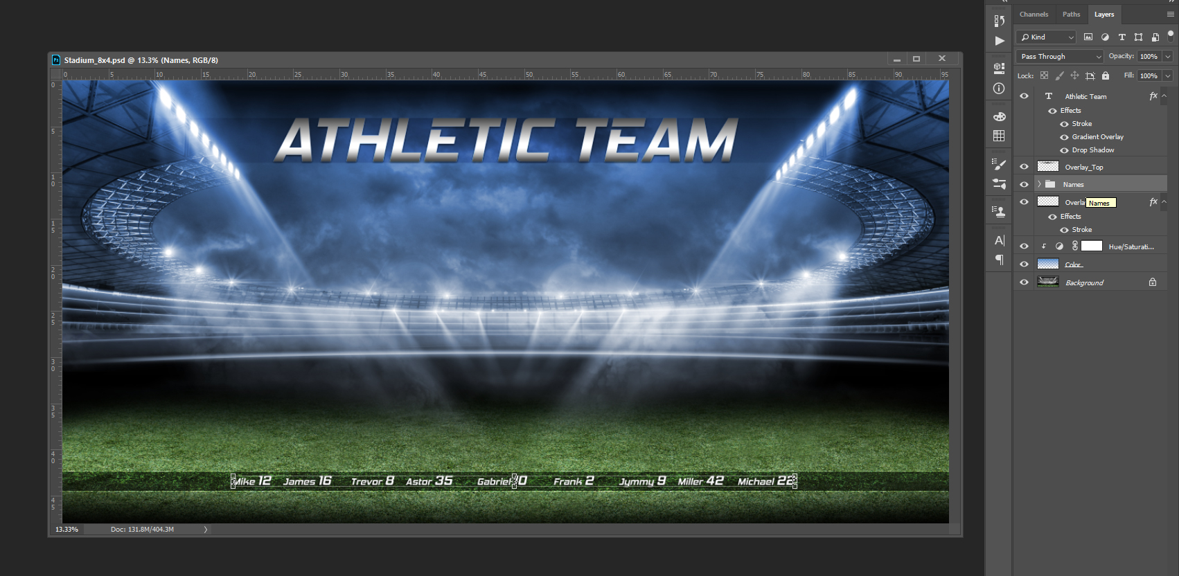 Sports Photoshop Banners Templates